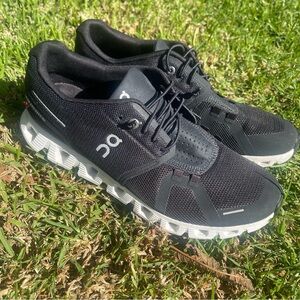 On Running Women’s Black and White Athletic Shoes